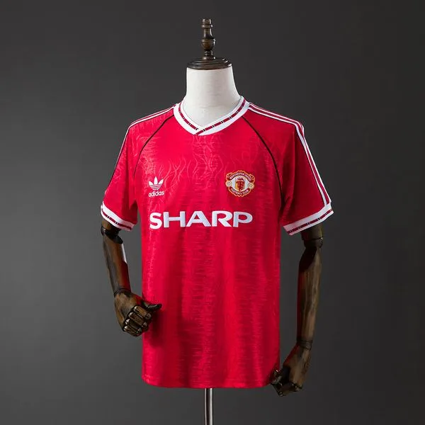 Camiseta de fútbol Manchester United 1990/92 LOCAL MANGA CORTA VERSION FAN